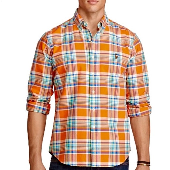 Ralph Lauren Other - Ralph Lauren Plaid Cotton Oxford Shirt